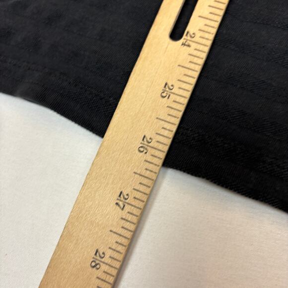 John Varvatos Star USA Polo Men's Medium Textured Stripe Minimalist - Picture 6 of 11